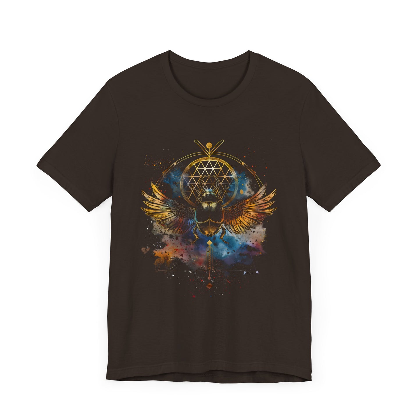 Sacred Scarab Geometry T-shirt Design