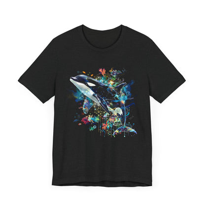 Spiritual Ocean Killer whale T-shirt Design