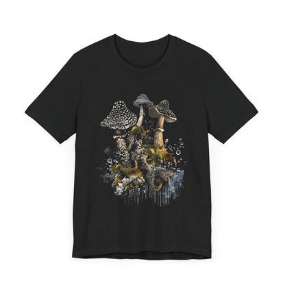 Mushroom Sacred Geometry T-shirt Design 2