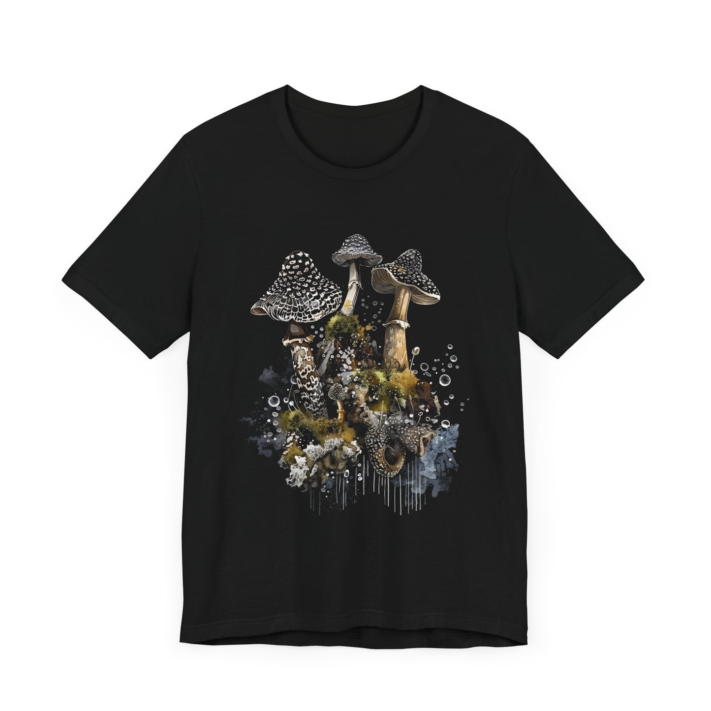 Mushroom Sacred Geometry T-shirt Design 2