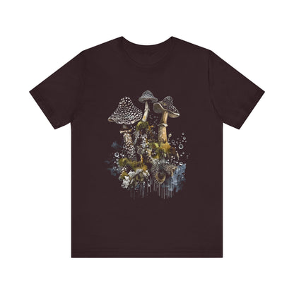 Mushroom Sacred Geometry T-shirt Design 2