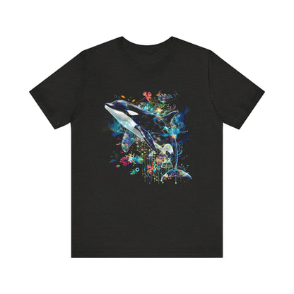 Spiritual Ocean Killer whale T-shirt Design