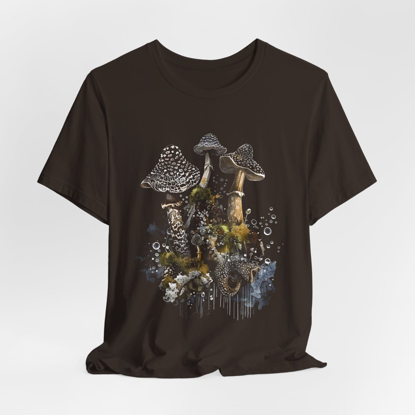 Mushroom Sacred Geometry T-shirt Design 2