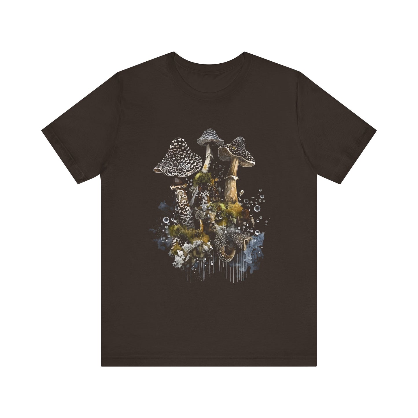 Mushroom Sacred Geometry T-shirt Design 2