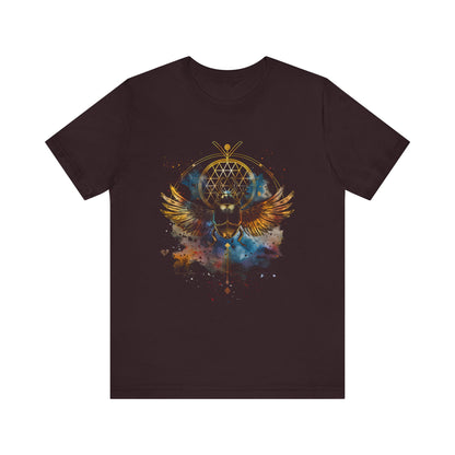 Sacred Scarab Geometry T-shirt Design