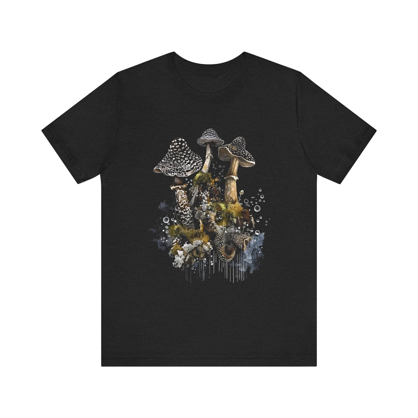 Mushroom Sacred Geometry T-shirt Design 2