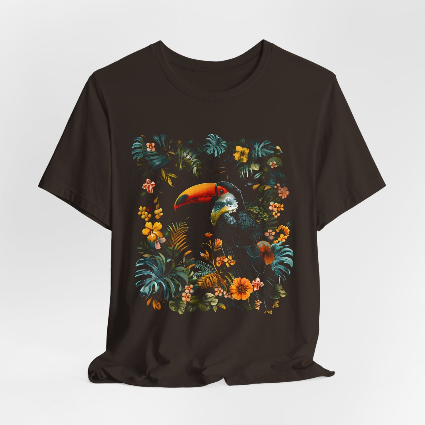 Toucan Sacred Jungle T-shirt Design