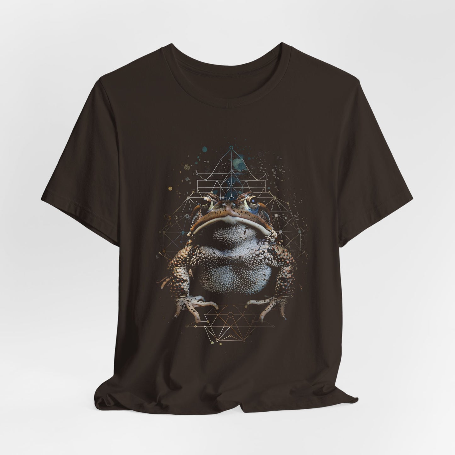 Toad Sacred Geometry T-shirt Design