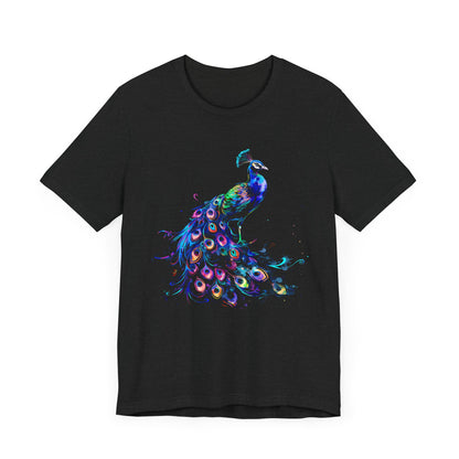 Peacock Sacred Geometry T-shirt Design