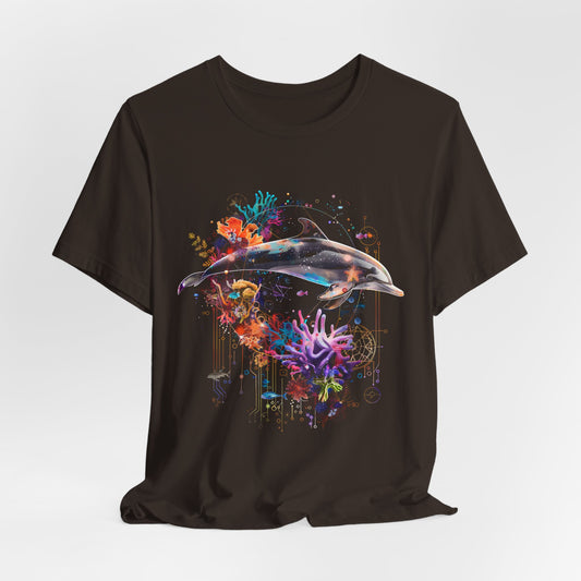 Dolphin Sacred T-shirt Design