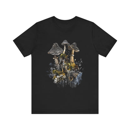 Mushroom Sacred Geometry T-shirt Design 2